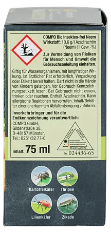 Compo Bio-Insektenschutzmittel Neem - 75 ml online kaufen bei BAUHAUS