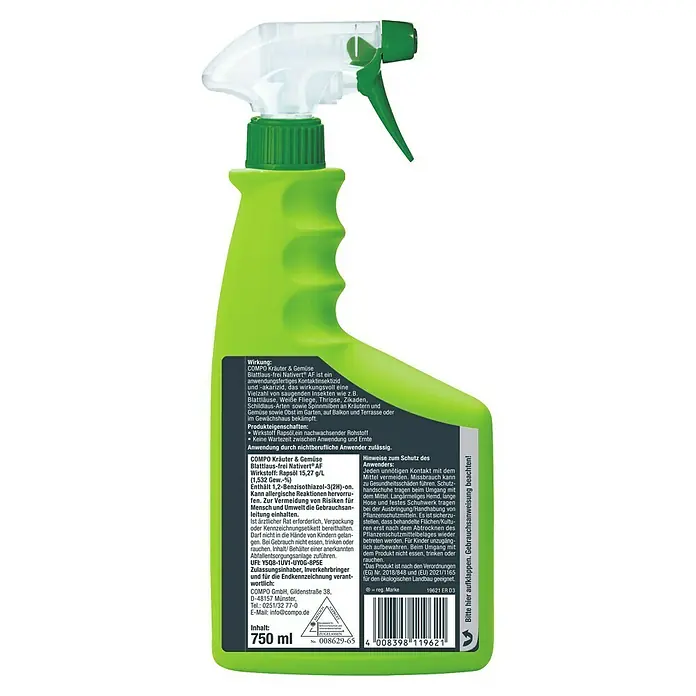 Compo Blattlausfrei Kruter & Gemse Nativert AF - 750 ml online kaufen  bei BAUHAUS