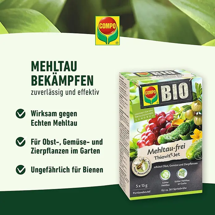 Compo Bio Mehltau-frei Thiovit Jet - 75 g online kaufen bei BAUHAUS