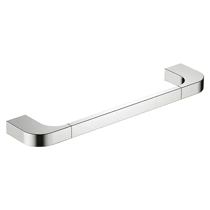 Bath Stage B-Line Toallero de barra - Ancho: 40 cm, Cromo - Elegante toallero cromado con un diseño minimalista. Ideal para baños modernos, ofreciendo funcionalidad y un aspecto elegante.