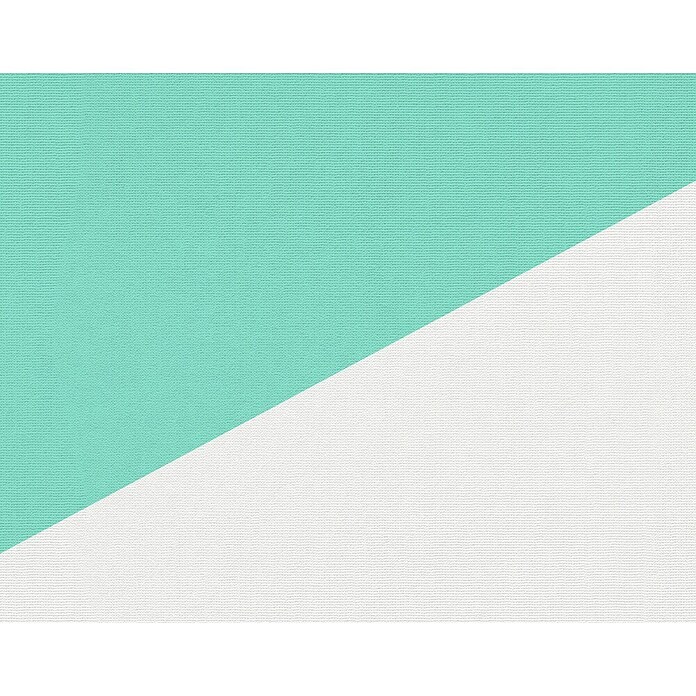 Atlantis Design Vliestapete Gewebestruktur (Weiß, Uni, 10,05 x 0,53 m)