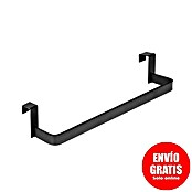 Bath Stage Toallero de gancho para mueble B-749 (Negro, Ancho: 36 cm, Brillante) | BAUHAUS