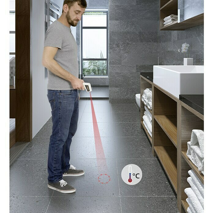 Laserliner Infrarot-Thermometer ThermoSpot LaserMessbereich: -38 °C bis +365 °C Use Shot