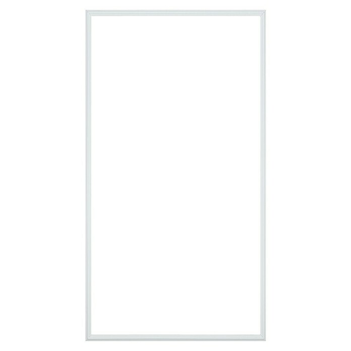Wandstrip Set mdf 8,5x22 mm 190x70cm (null, Wit, MDF, Hoogte: 1,3 cm, Breedte: 2,2 cm) | BAUHAUS