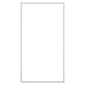 Wandstrip Set mdf 8,5x22 mm 190x70cm (null, Wit, MDF, Hoogte: 1,3 cm, Breedte: 2,2 cm) | BAUHAUS