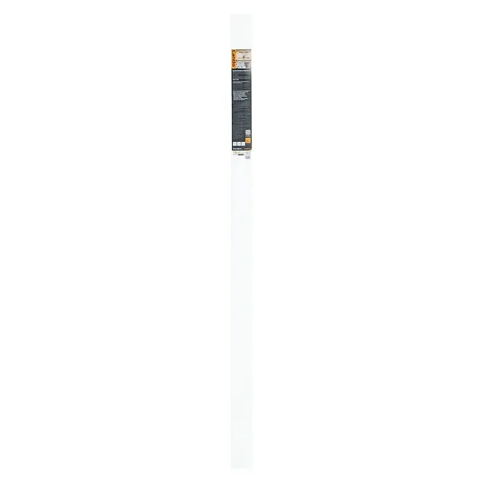 Wandleiste Set - Fläche 130x130cm, Weiß, MDF, Höhe: 1,3 cm, Breite: 6,3 cm - Cando Produktabbildung. Bietet verbesserte akustische Leistung mit revolutionärer aptX Adaptive Technologie und fortschrittlicher Bluetooth-Funktion.