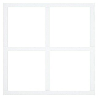 Wandstrip (null, Wit, MDF)