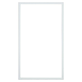 Wandstrip Set mdf 10x29 mm 120x70cm (null, Wit, MDF)