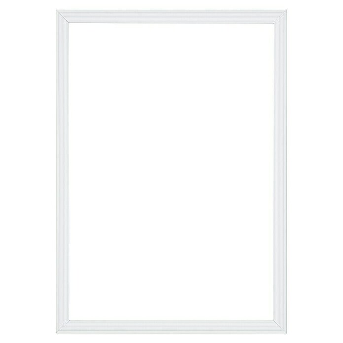 Wandstrip Set mdf 10x29 mm 50x70cm (null, Wit, MDF, Breedte: 2,9 cm) | BAUHAUS