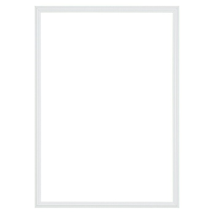 Wandstrip Set mdf 8,5x22 mm 50x70cm (null, Wit, MDF, Breedte: 2,2 cm) | BAUHAUS