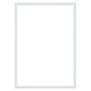 Wandstrip Set mdf 8,5x22 mm 50x70cm (null, Wit, MDF)