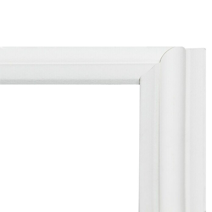 Wandstrip Set mdf 8,5x22 mm 50x70cm (null, Wit, MDF, Breedte: 2,2 cm) | BAUHAUS