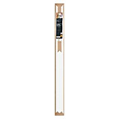 Wandstrip Set mdf 8,5x22 mm 120x70cm (null, Wit, MDF, Hoogte: 1,3 cm, Breedte: 2,2 cm) | BAUHAUS