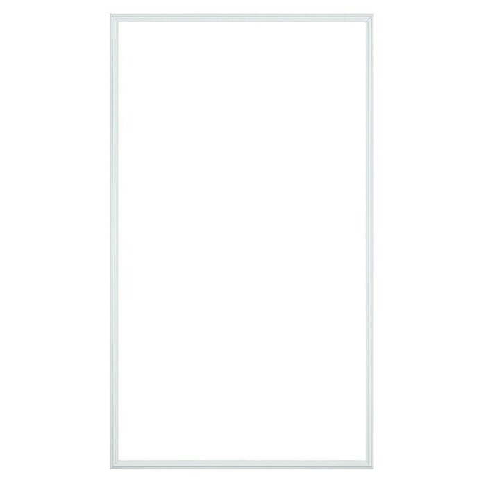 Wandstrip Set mdf 8,5x22 mm 120x70cm (null, Wit, MDF, Hoogte: 1,3 cm, Breedte: 2,2 cm) | BAUHAUS
