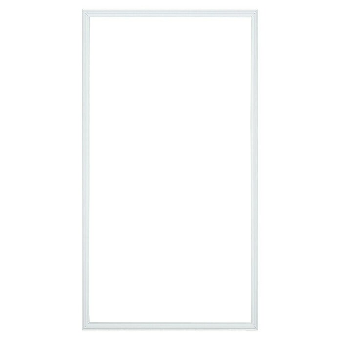Wandstrip Set mdf 10x29 mm 190x70cm (null, Wit, MDF) | BAUHAUS