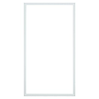 Wandstrip Set mdf 10x29 mm 190x70cm (null, Wit, MDF)