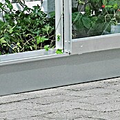 Juliana Fundament für Gewächshaus Altan (0,69 x 1,32 x 0,12 m, Silber)