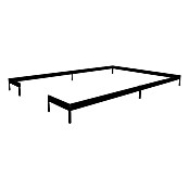 Juliana Fundament für Gewächshaus Premium (4,39 x 2,96 x 0,12 m, Schwarz)