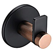 Bath Stage B-Luxor Toallero de gancho (1 ud., Negro / Oro rosa) | BAUHAUS