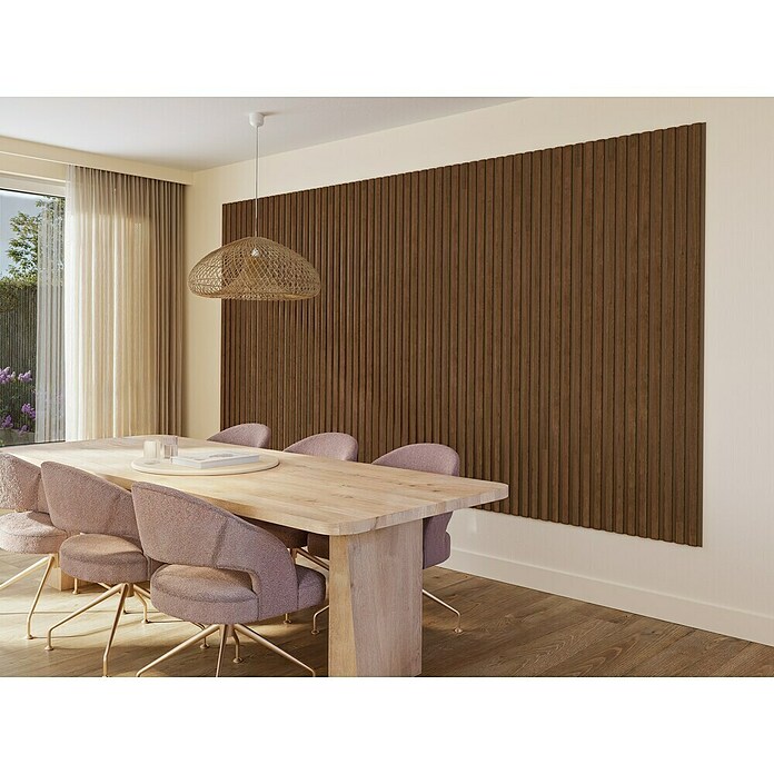 Akoestische panelen 30x26 cm Natuurlijk Eiken Zeskantige Honingraat