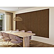 CanDo Akoestische panelen Decowall Ellips Rustiek eiken (260 x 30 x 3,5 cm, Ellips Rustiek eiken, Dikte: 17 mm, 2 st.) | BAUHAUS