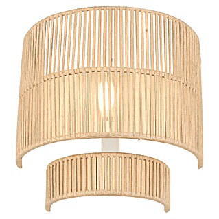 Trio Lighting Wandlamp Satna (25 W, l x b x h: 14 x 24,5 x 24,5 cm, Bruin, E27)