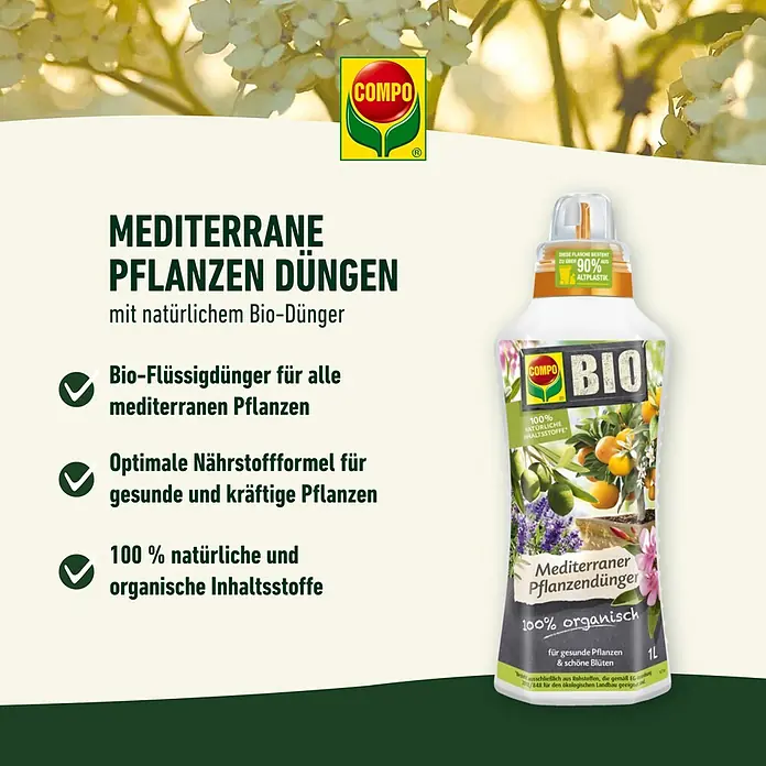 Compo Bio Mediterranpflanzen-Dnger - 500 ml online kaufen bei BAUHAUS