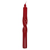 Hofer Dekokerze Twisted (Ø x H: 2,2 x 24 cm, Ruby Red) | BAUHAUS