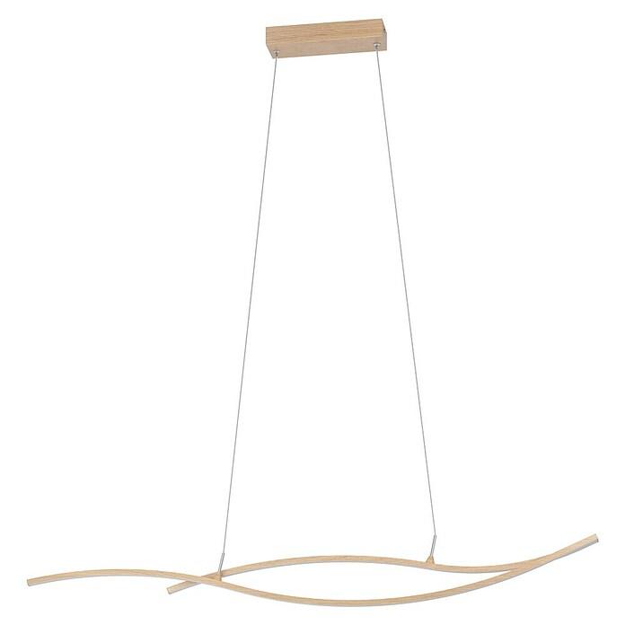 Eglo Grisolia Lámpara colgante LED (22 W, L x An x Al: 115 x 7 x 120 cm, Beige, Blanco neutro) | BAUHAUS
