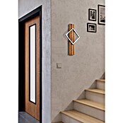 Eglo Boyal Aplique de pared LED (13 W, L x Al: 30,5 x 56 cm, Marrón, Blanco cálido) | BAUHAUS