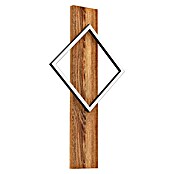 Eglo Boyal Aplique de pared LED (13 W, L x Al: 30,5 x 56 cm, Marrón, Blanco cálido) | BAUHAUS