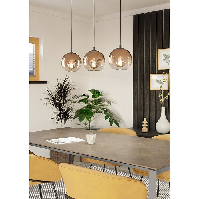 Eglo Lámpara colgante Ariscani (60 W, L x An x Al: 76,5 x 16,5 x 110 cm, Cobre, E27) | BAUHAUS