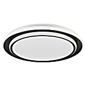 Eglo Plafón LED redondo Moschetta (38 W, Ø x Al: 49 x 7 cm, Negro, Blanco cálido) | BAUHAUS