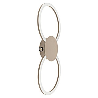 Eglo Plafón LED Venticello 1 (23 W, L x An x Al: 66 cm x 30 mm x 5 cm, Beige, Blanco cálido)