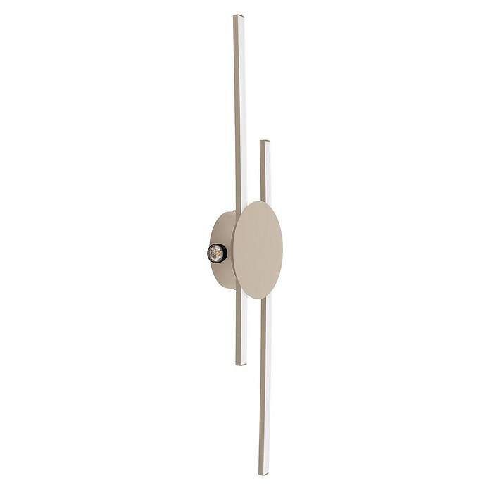 Eglo Aplique de pared LED Venticello (23 W, L x An x Al: 75 x 20 x 5,5 cm, Beige, Blanco cálido) | BAUHAUS