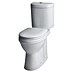 Lafiness Staand toilet-combinatie Duoblokpack AO wit verhoogd 
