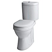 Lafiness Staand toilet-combinatie Duoblokpack AO wit verhoogd (Zonder spoelrand, Spoelvorm: Diep, Wit) | BAUHAUS