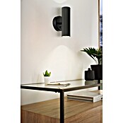 Eglo Aplique de pared Portillo (5 W, L x An x Al: 10,5 x 10,5 x 20 cm, Negro, GU10) | BAUHAUS