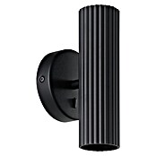 Eglo Aplique de pared Portillo (5 W, L x An x Al: 10,5 x 10,5 x 20 cm, Negro, GU10) | BAUHAUS