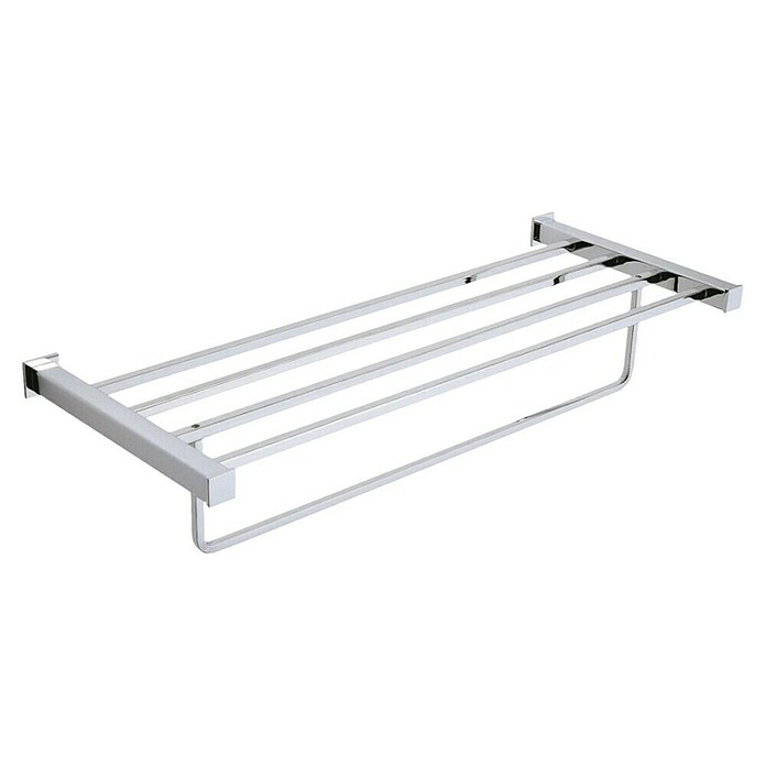 Bath Stage Portatoallas cuadrado B-3000 (Ancho: 53,5 cm, Acero inoxidable) | BAUHAUS