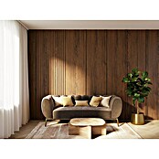 CanDo Akoestische panelen Decowall Elements Rustiek eiken (260 x 30 x 2,3 cm, Elements Rustiek eiken, Dikte: 17 mm, 2 st.) | BAUHAUS