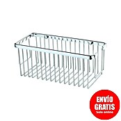 Bath Stage Cesta de baño B-5000 (L x An x Al: 13 x 30 x 13 cm, Cromo) | BAUHAUS