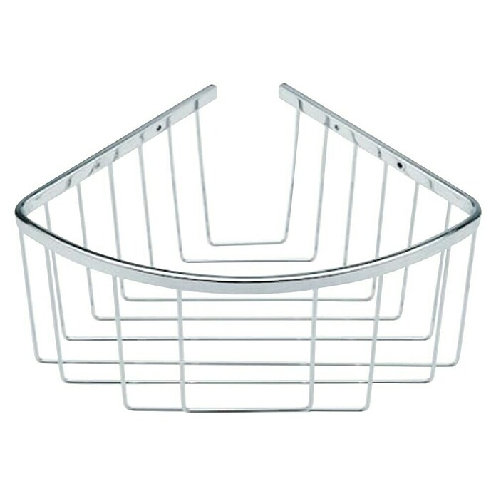 Bath Stage Cesta de baño angular B-6000 (21 x 30 x 14 cm, Cromo) | BAUHAUS