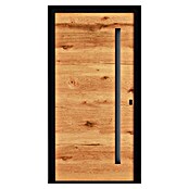 Aurelis Haustür BH 801 (110 x 210 cm, DIN Anschlag: Rechts, Altholz Dekor/Weiß) | BAUHAUS