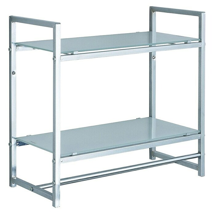 Bath Stage Toallero con estante B-475 (Ancho: 42 cm, Cromo) | BAUHAUS
