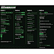 Brüder Mannesmann Maletín de herramientas Green Line (160 pzs.) | BAUHAUS