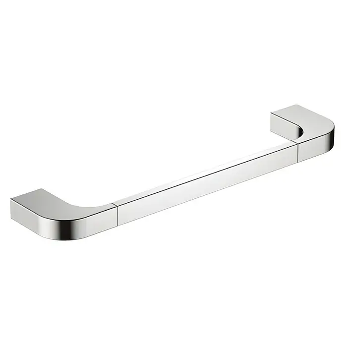 Bath Stage B-Line Toallero de barra - Ancho: 40 cm, Cromo - Toallero cromado, moderno y funcional para cualquier baño. Diseño robusto para el uso diario y cómodo almacenamiento.