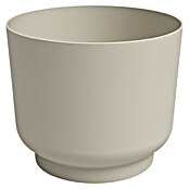 Artevasi Übertopf rund Miami (Außenmaß (Ø x H): 15,4 x 13 cm, Kunststoff, Cream, Matt) | BAUHAUS