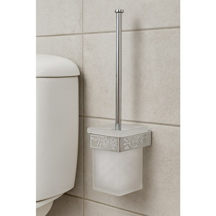 CM Baños Art Dèco Escobillero (Acero, Cromo) | BAUHAUS
