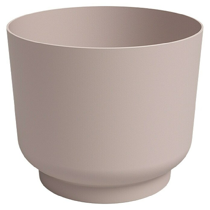 Artevasi Übertopf rund Miami (Außenmaß (Ø x H): 12,5 x 10,5 cm, Kunststoff, Light Pink, Matt) | BAUHAUS